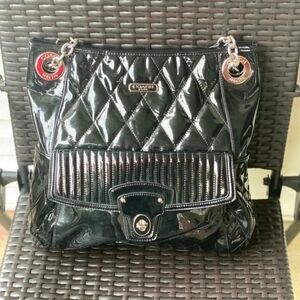 Coach Poppy Liquid Glass Chain Shoulder/Crossbody Bag